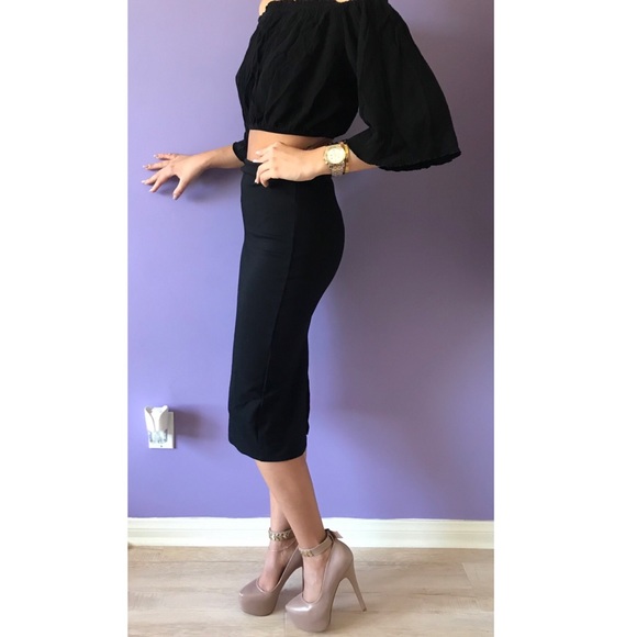 Black pencil skirt - Picture 4 of 4